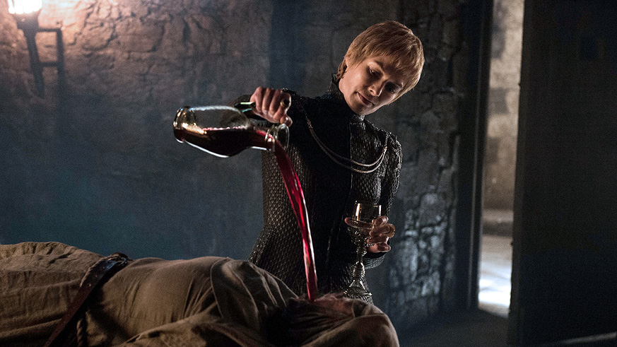 Cersei Wasting Wine