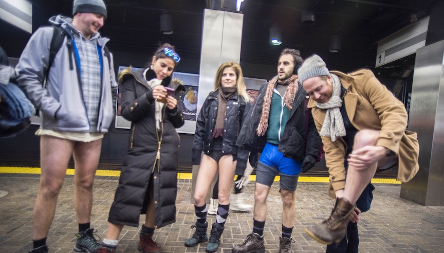 Everything you need to know about the No Pants Subway Ride 2019