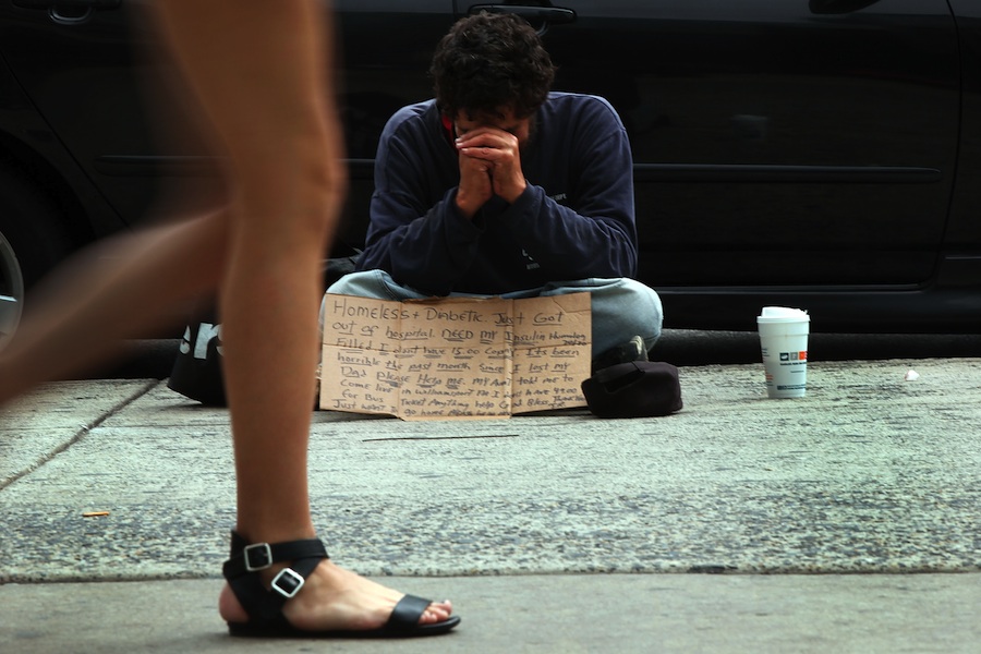 homeless in new york city