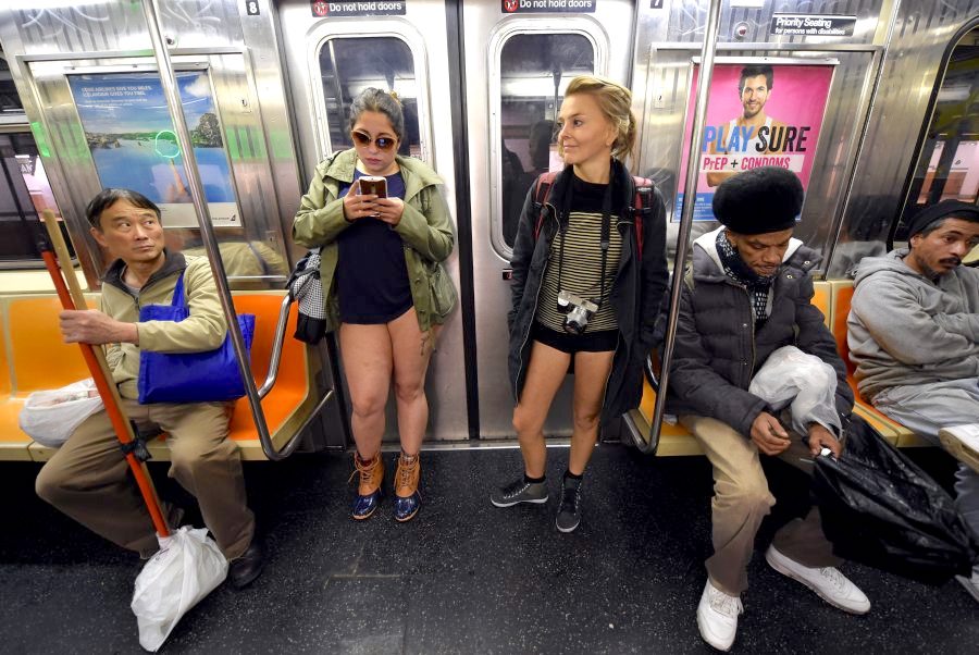 no pants subway ride 2019
