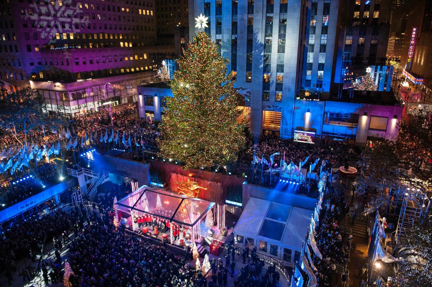 Rockefeller Center Christmas Tree Lighting ceremony
