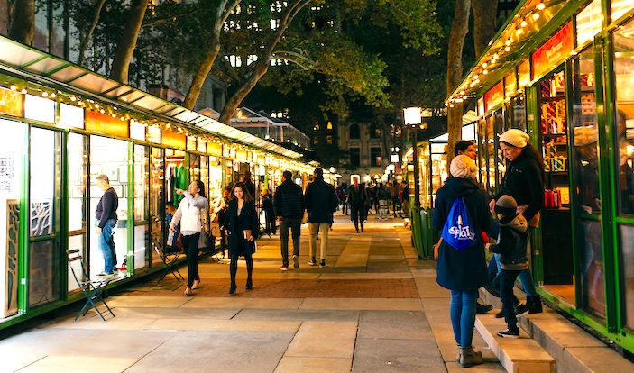 bryant park winter village things to do in nyc holiday markets