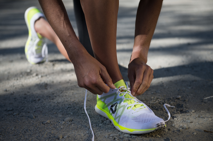 The Floatride Racer running shoe from Reebok.