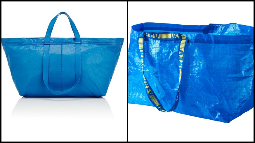 Ikea blue clearance bag balenciaga