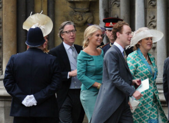 Chelsy Davy attends royal wedding