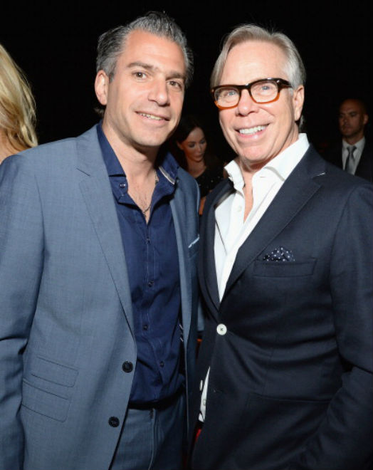 Christian Carino and Tommy Hilfiger