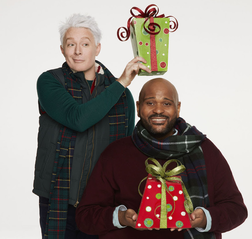 clay aiken ruben studdard broadway show holidays christmas 2018