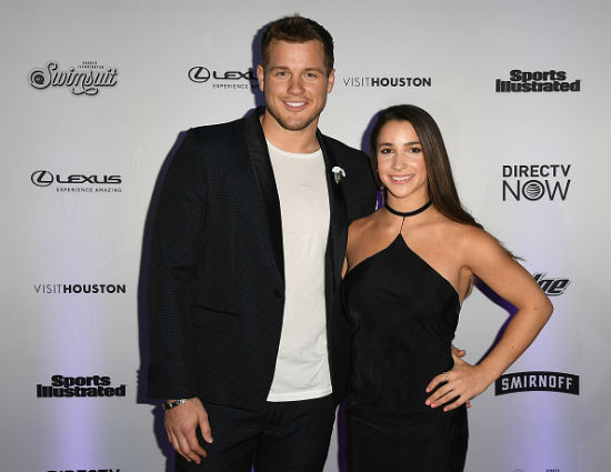 Aly Raisman and Colton Underwood