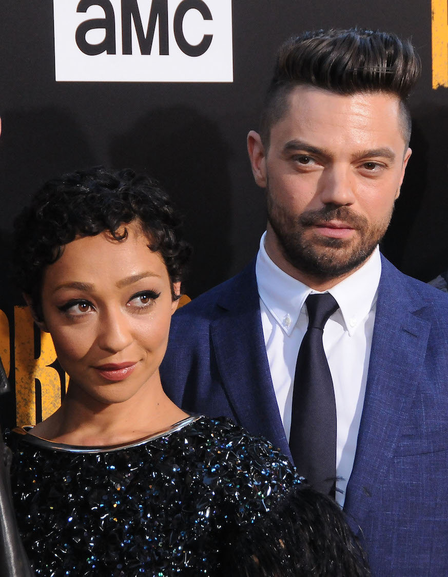 Dominic Cooper and Ruth Negga Split Vertical