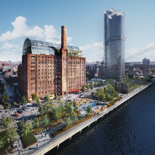 Domino Park in Brooklyn