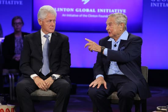 George Soros and Bill Clinton