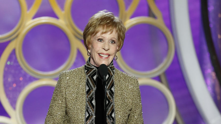 Golden Globes reactions Carol Burnett