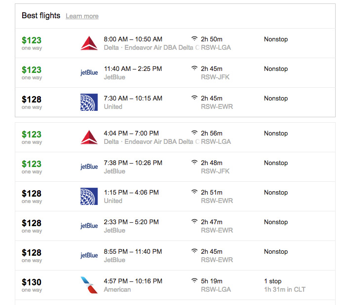 jetblue, google flights, book flight from florida, hurricane irma, reduced fares