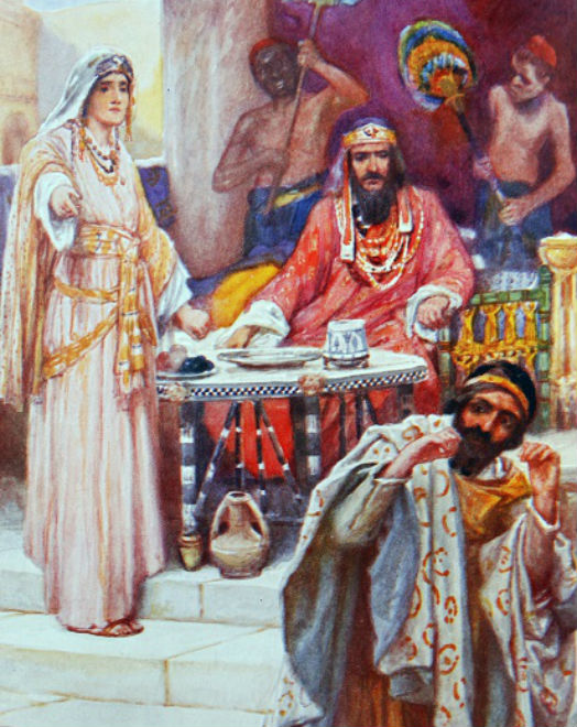 Haman, King Ahasuerus and Queen Esther - when is Purim 2018
