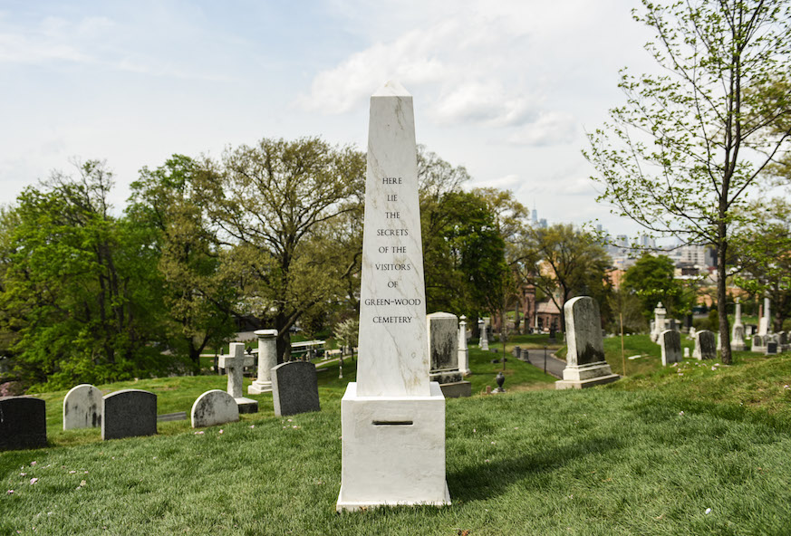 Here Lie the Secrets of the Visitors of Green-Wood Cemetery