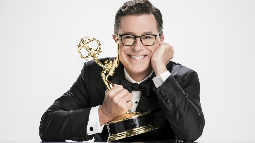 2017 Emmys Stephen Colbert Host