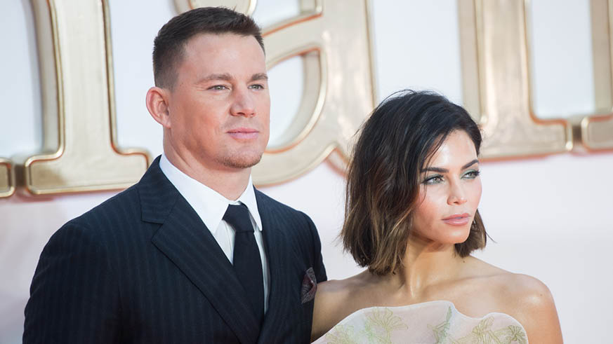 jenna dewan tatum channing tatum kingsman premiere