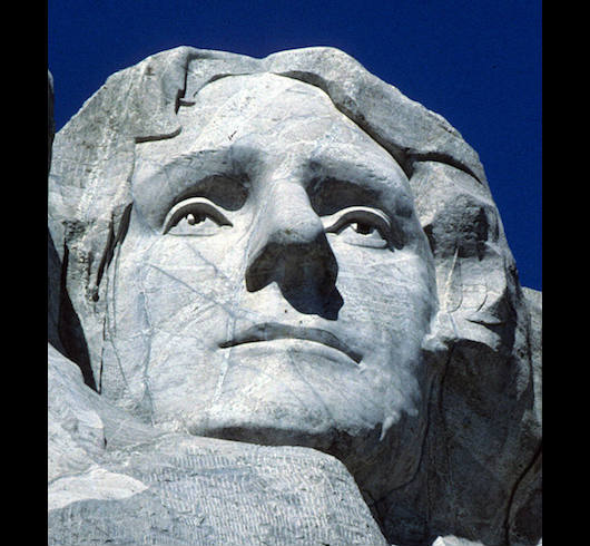 Mount Rushmore, Thomas Jefferson