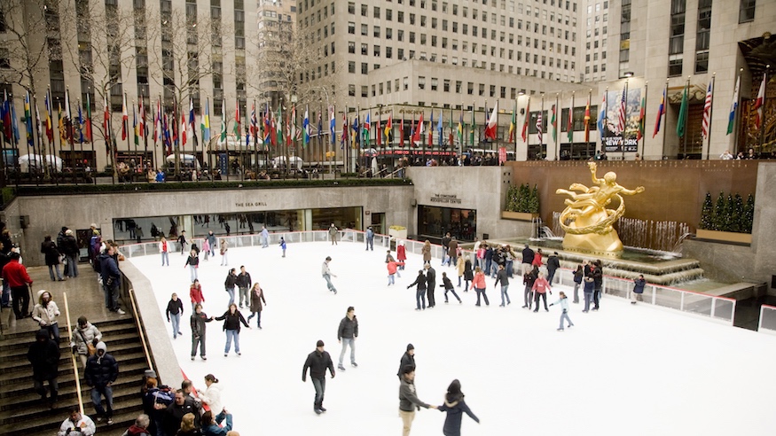 things to do in nyc winter outing 2-for-1 tickets the rink at rockefeller center