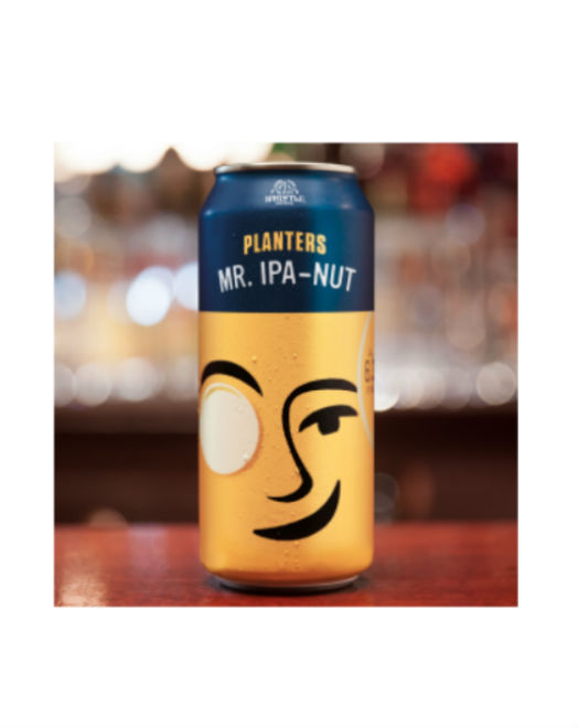 Peanut beer from Planters