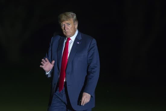 President Trump waving at onlookers