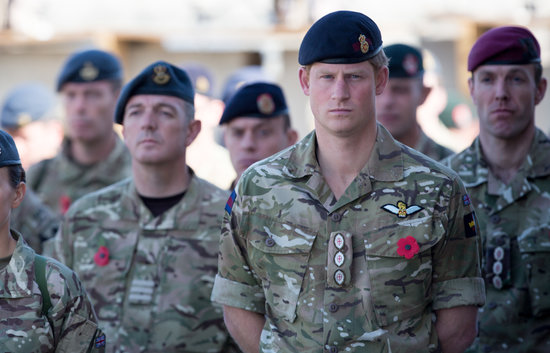 Prince Harry serving in Afghanistan