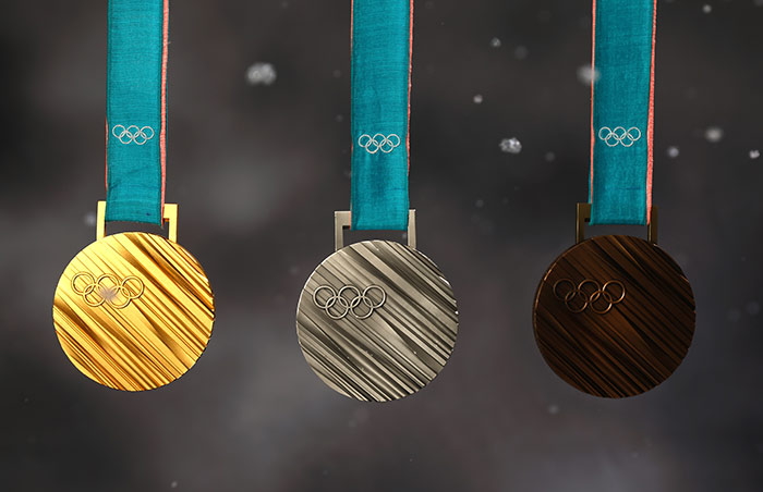2018 Winter Olympics medals 