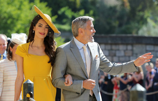 George and Amal Clooney may be one of the godparents Meghan Markle and Prince Harry choose for their first child