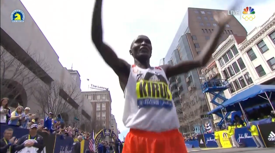 Geoffrey Kirui boston marathon 2017