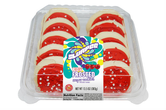 Slurpee sugar cookies from 7-Eleven