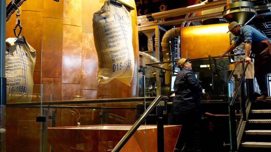 inside starbucks reserve roastery nyc photos everything you need to know