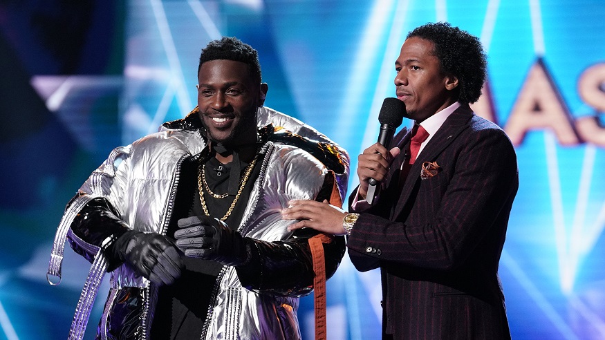 The Masked Singer was revealed to be Antonio Brown