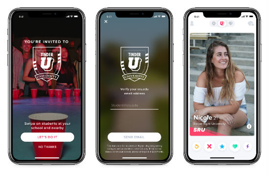 Introducing Tinder U: Tinder made just for college ...