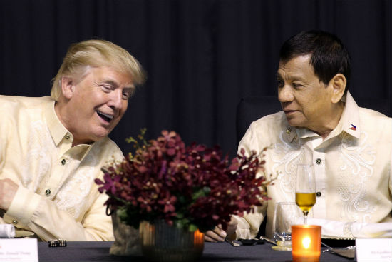 Trump Fake News Duterte