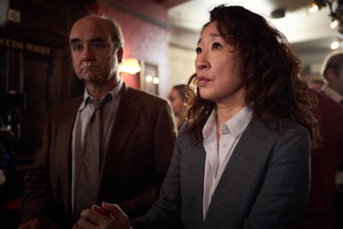 Sandra Oh is nominated for her performance in Killing Eve